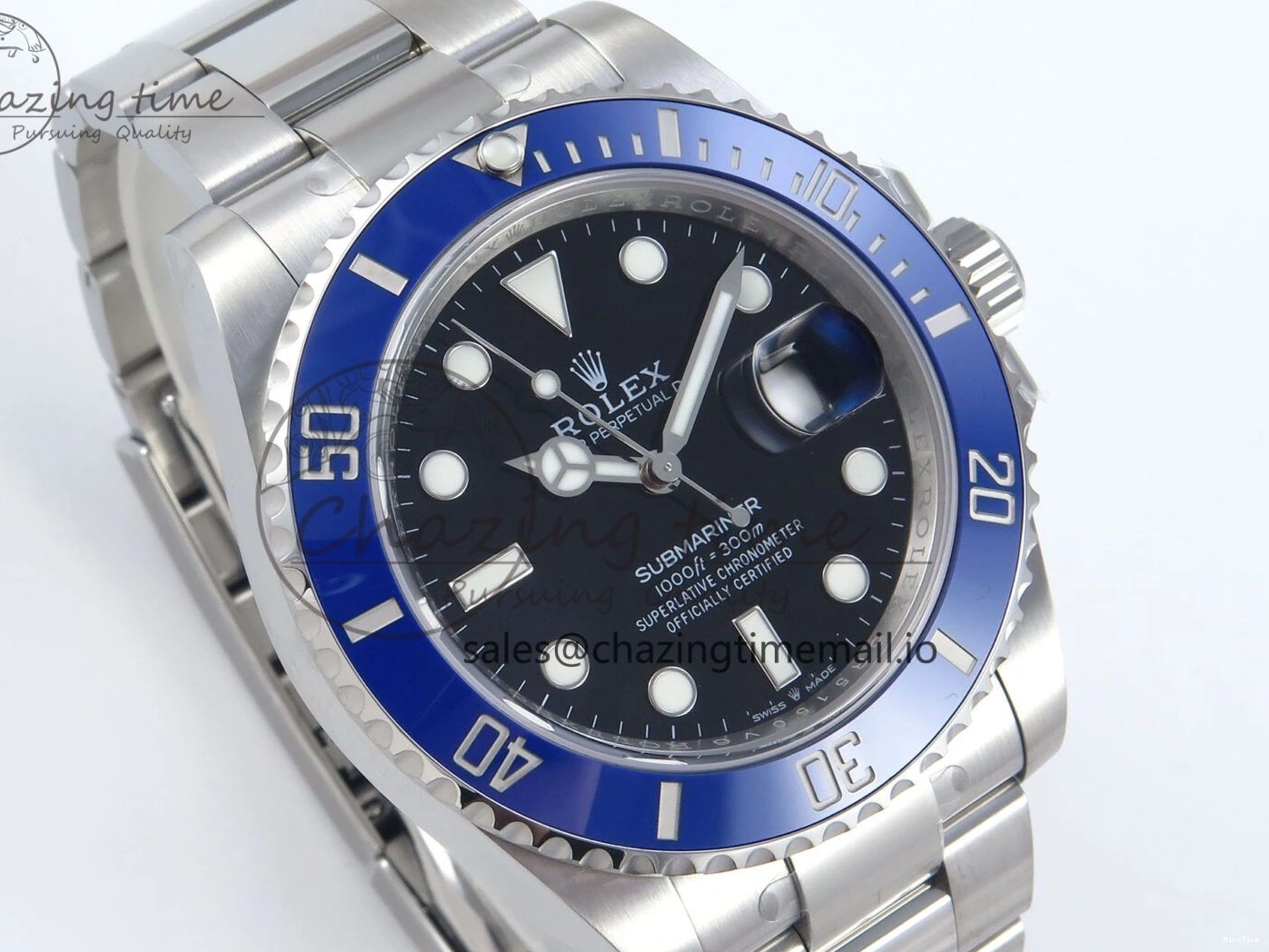 MiroTime 1222 Submariner 126619 LB 904L SS THBF 1:1 Best Edition Black Dial On 904L SS Bracelet SH WaterResistant 358